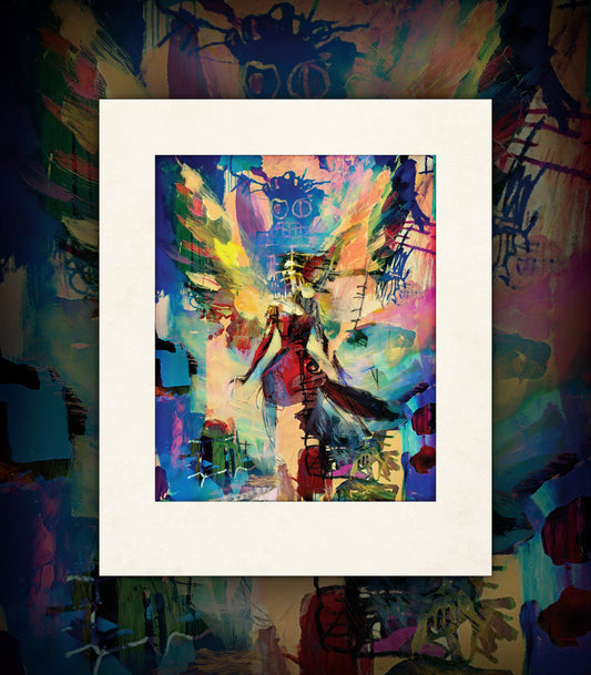One Day I’m Gonna Grow Wings  -  Limited Giclée Print  -  Edition of 256